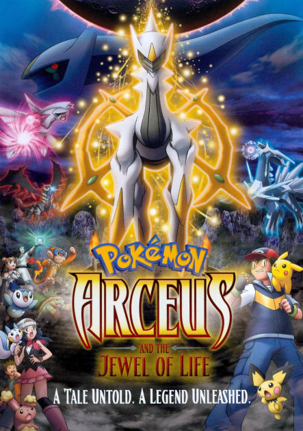 Pokemon: Arceus and the Jewel of Life by Sarah Natochenny, DVD